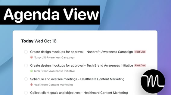 Declutter your day with Agenda View