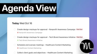 Declutter your day with Agenda View