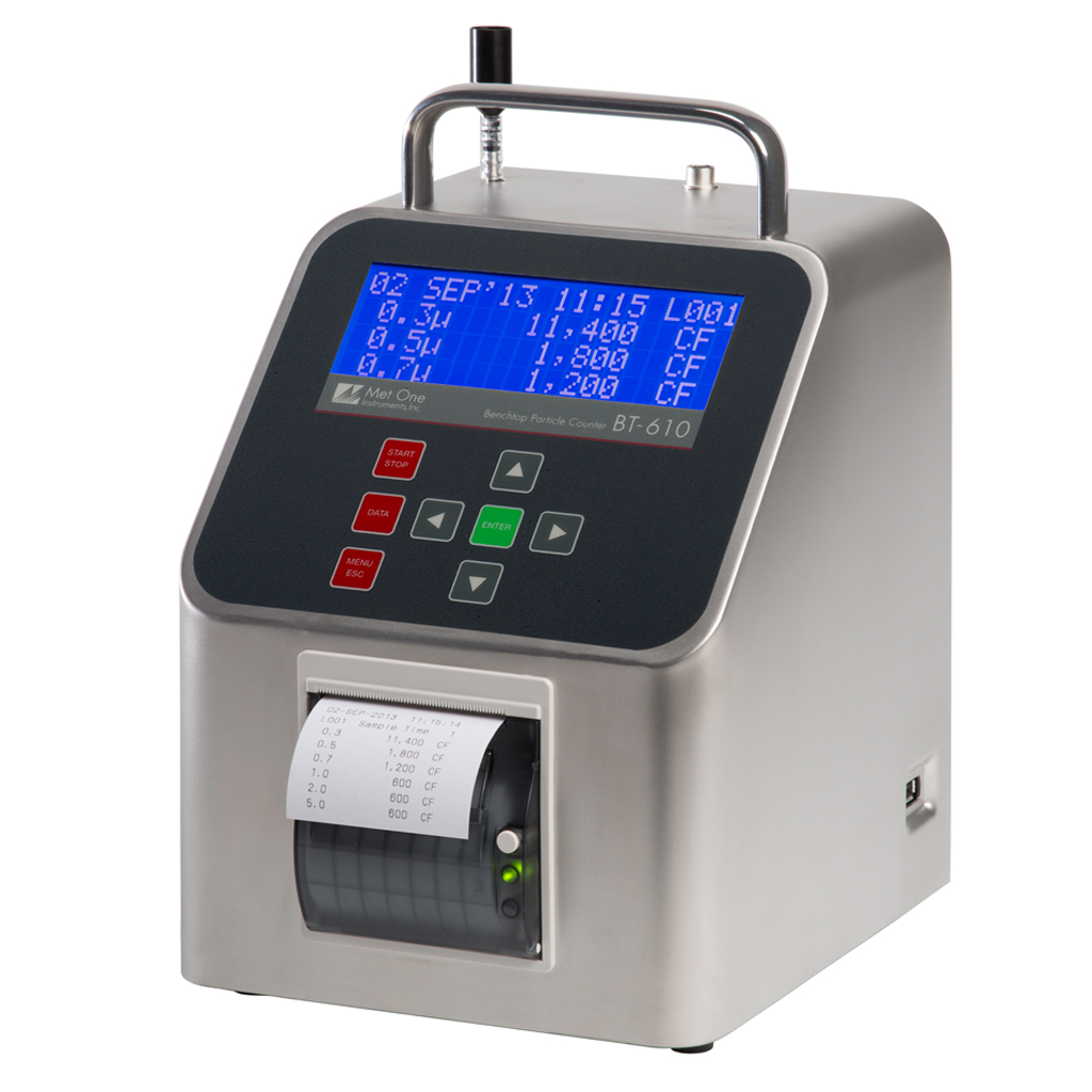 BT-610 Bench-Top Particle Counter - Met One Instruments