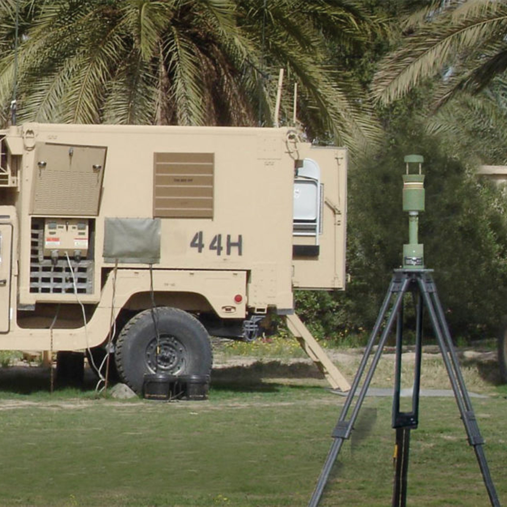 TACMET II IN FRONT OF MMS TRUCK