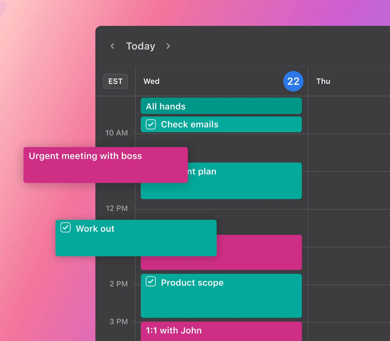 Moving tasks in Motion