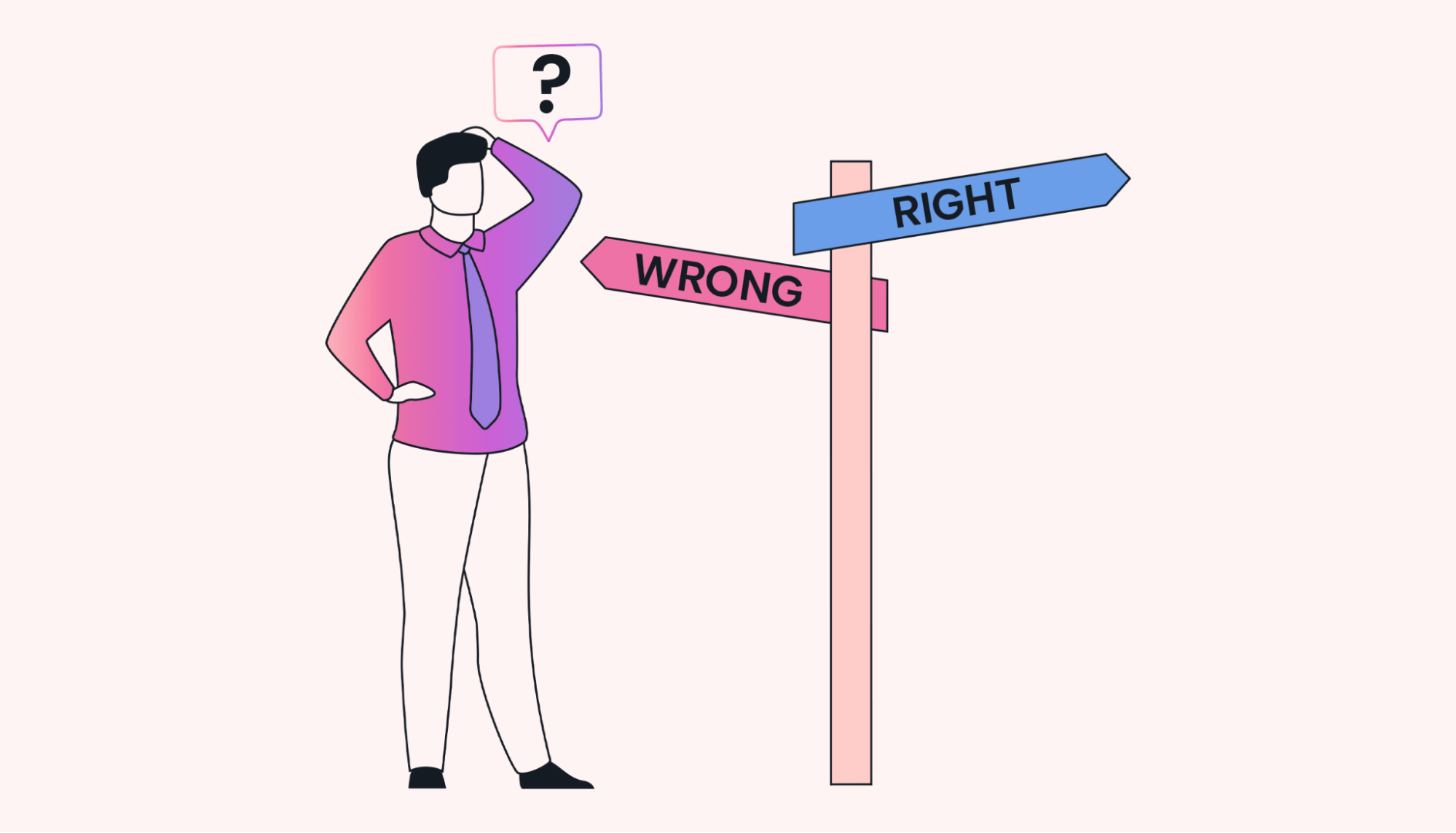 Being able to make decisions is a self-management skill