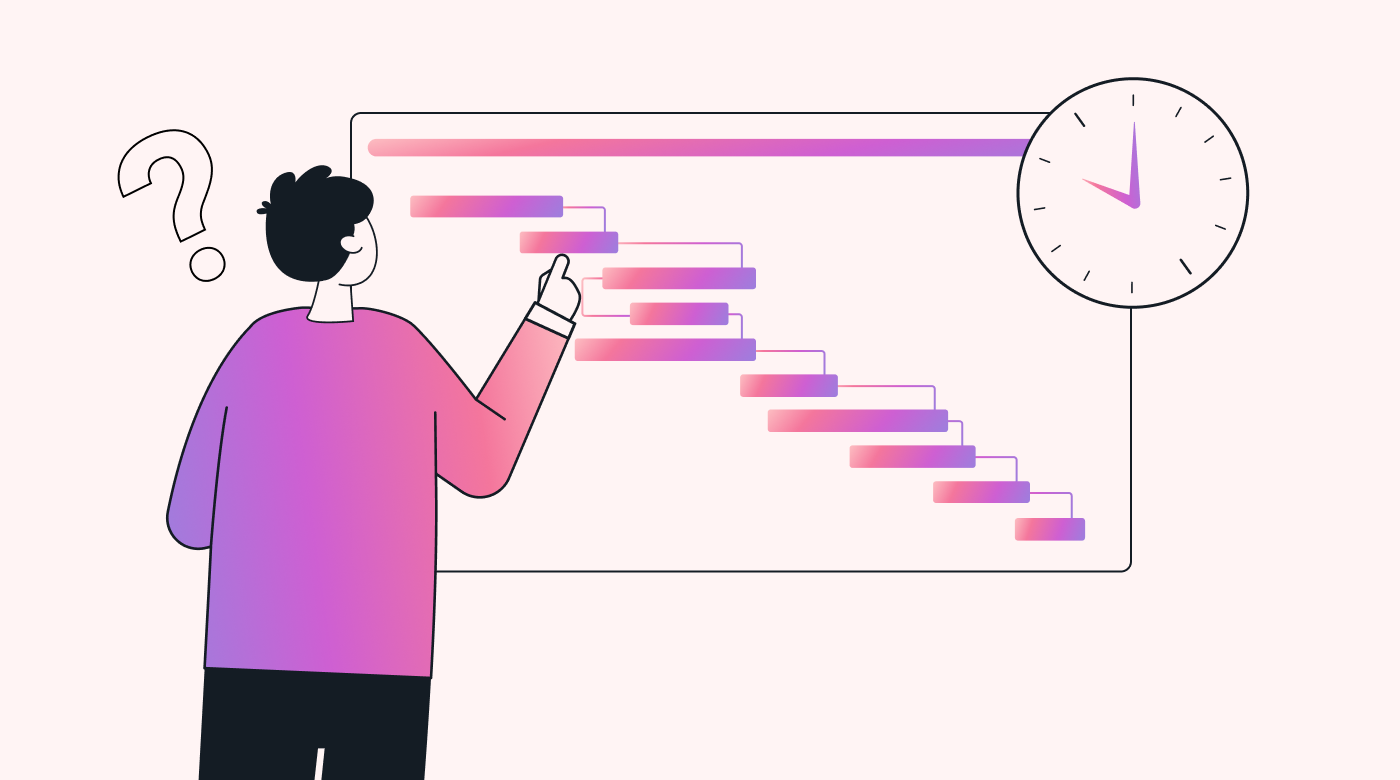 Illustration of a Gantt Chart